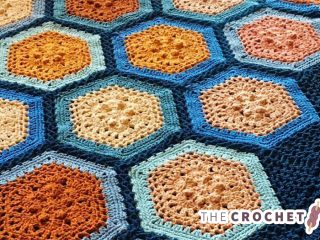 Four Crochet Hexagon Joins