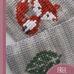 foxy fun crochet scarf || editor