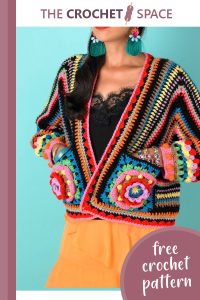 frida crochet bomber jacket || editor