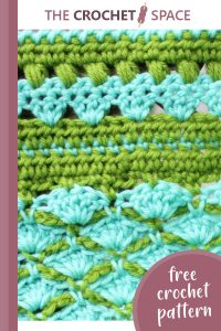 frog pond crocheted baby blanket || editor