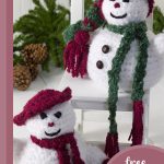 Frosty Crocheted Christmas Ornaments || thecrochetspace.com