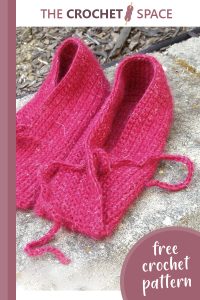 fuego crocheted slippers || editor