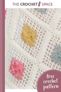 garden patches crocheted blanket || editor