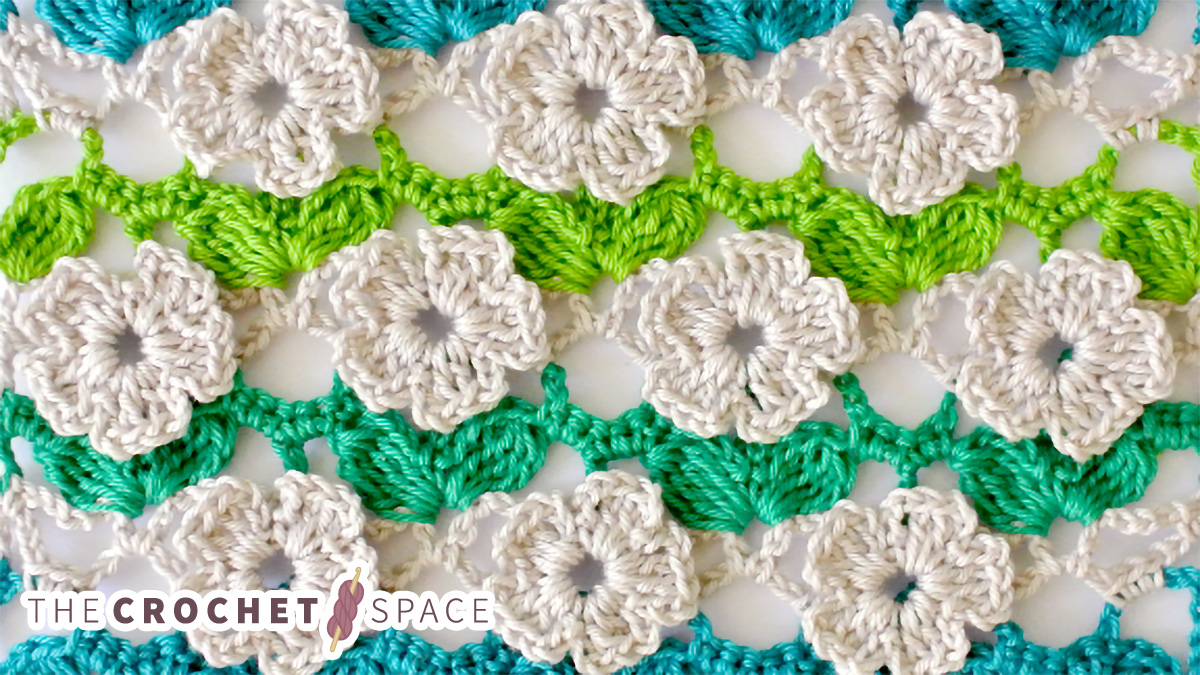 gorgeous crocheted flower stitch || editor