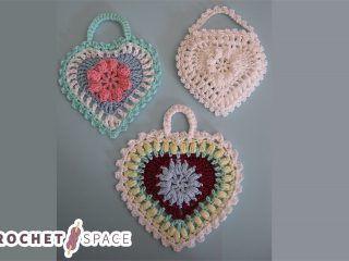 Grandma's Crochet Heart || thecrochetspace.com