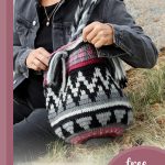 groovy pueblo crocheted bag || editor