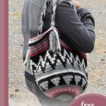 groovy pueblo crocheted bag || editor