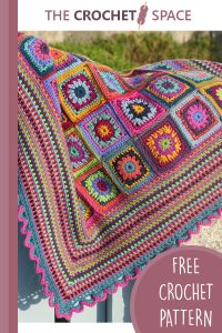 gypsy rose crocheted blanket || editor