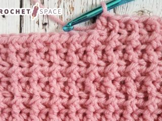 Half Double Crochet Loop Stitches