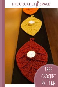 happy crocheted autumn leaves || editor