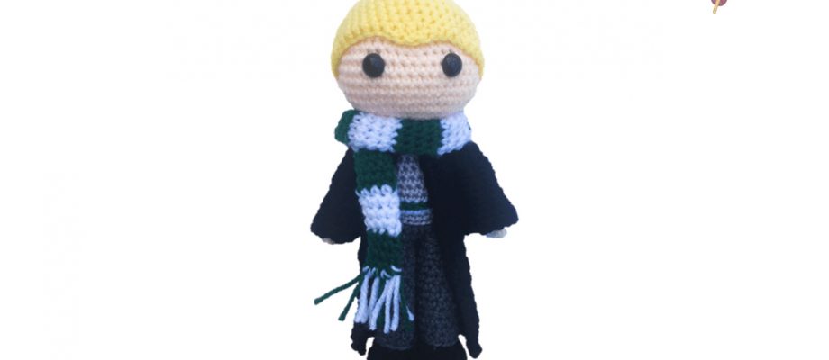 Hogwarts Crochet Draco Malfoy [FREE Amigurumi Pattern+Tuts]