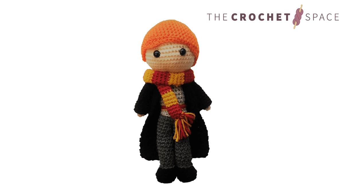 Hogwarts Crochet Ron Weasley || thecrochetspace.com