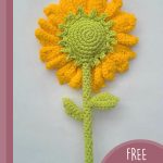 individual summer sunflowers crochet || editor