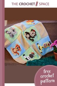 jungle crochet baby blanket || editor
