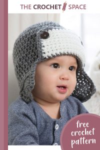 junior crochet trapper hat || editor