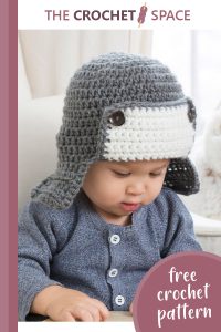 junior crochet trapper hat || editor