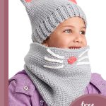 kitty winter crochet set || editor