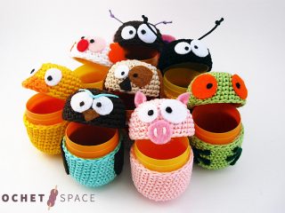 Last Minute Crochet Eggs For Easter || thecrochetspace.com
