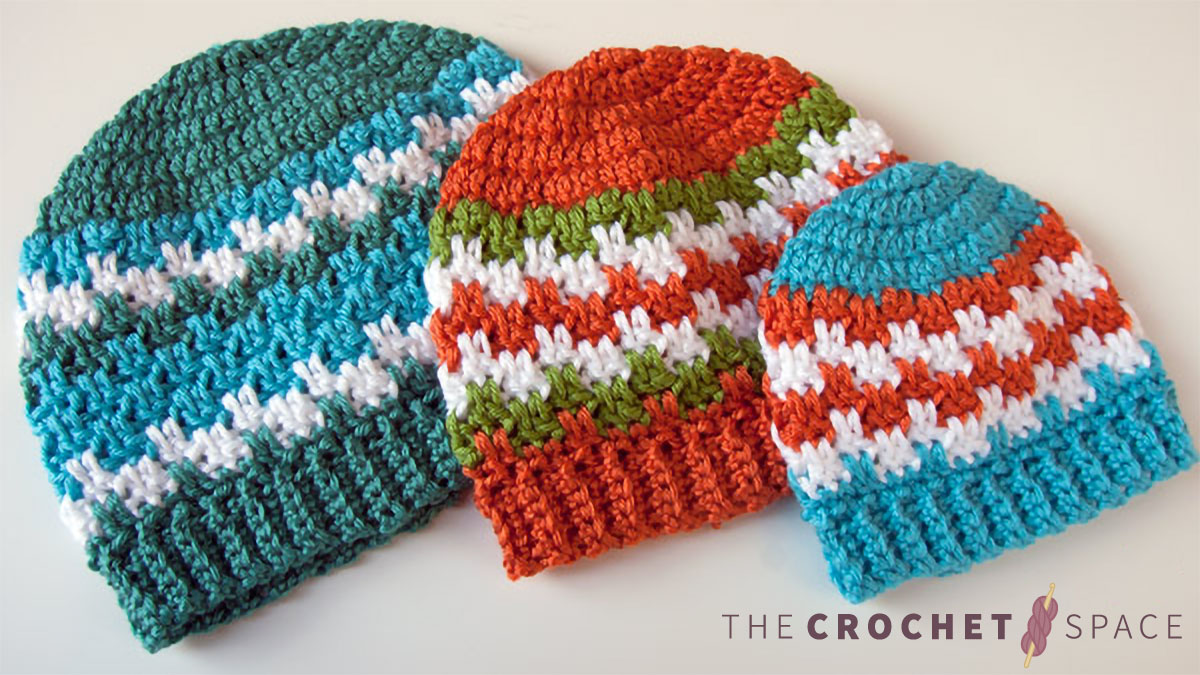 Leaping Crocheted Beanies || thecrochetspace.com