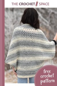 light frost crocheted blanket sweater || editor