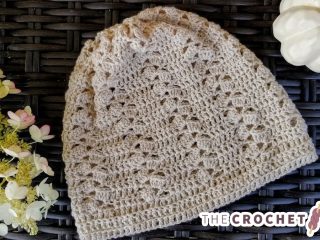 Light Prairie Crochet Beanie || thecrochetspace.com