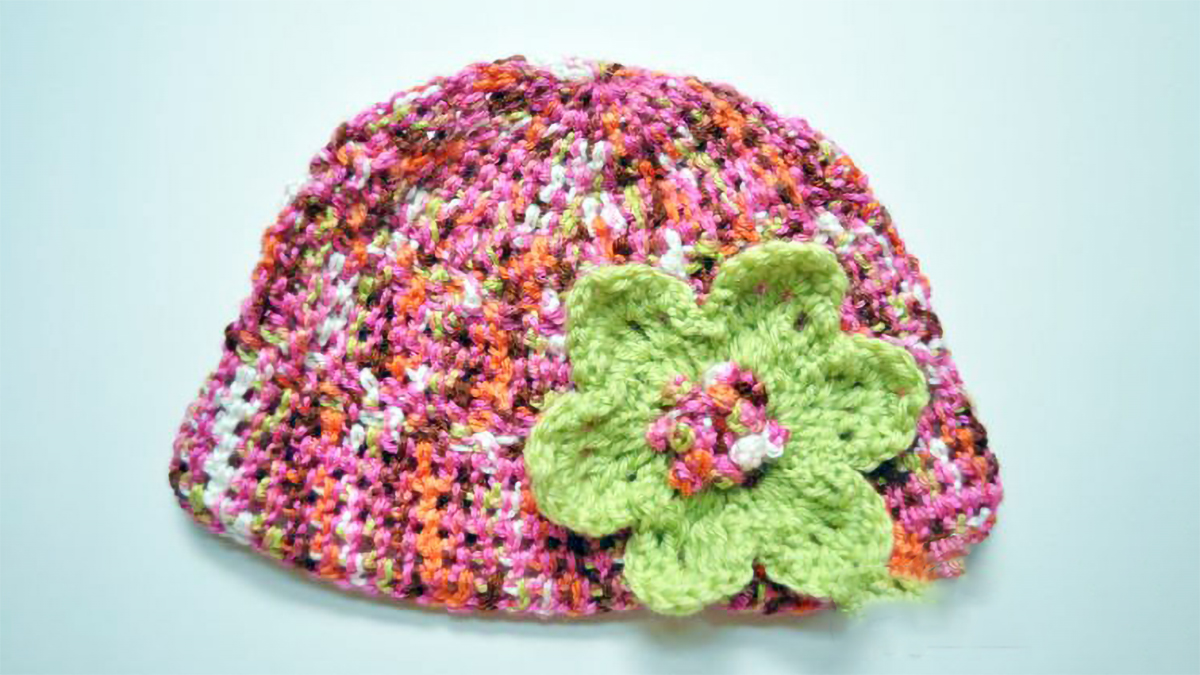 Lime Sorbet Crochet Beanie || thecrochetspace.com