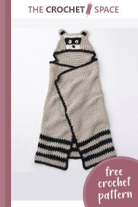 little bandit baby crochet blanket || editor