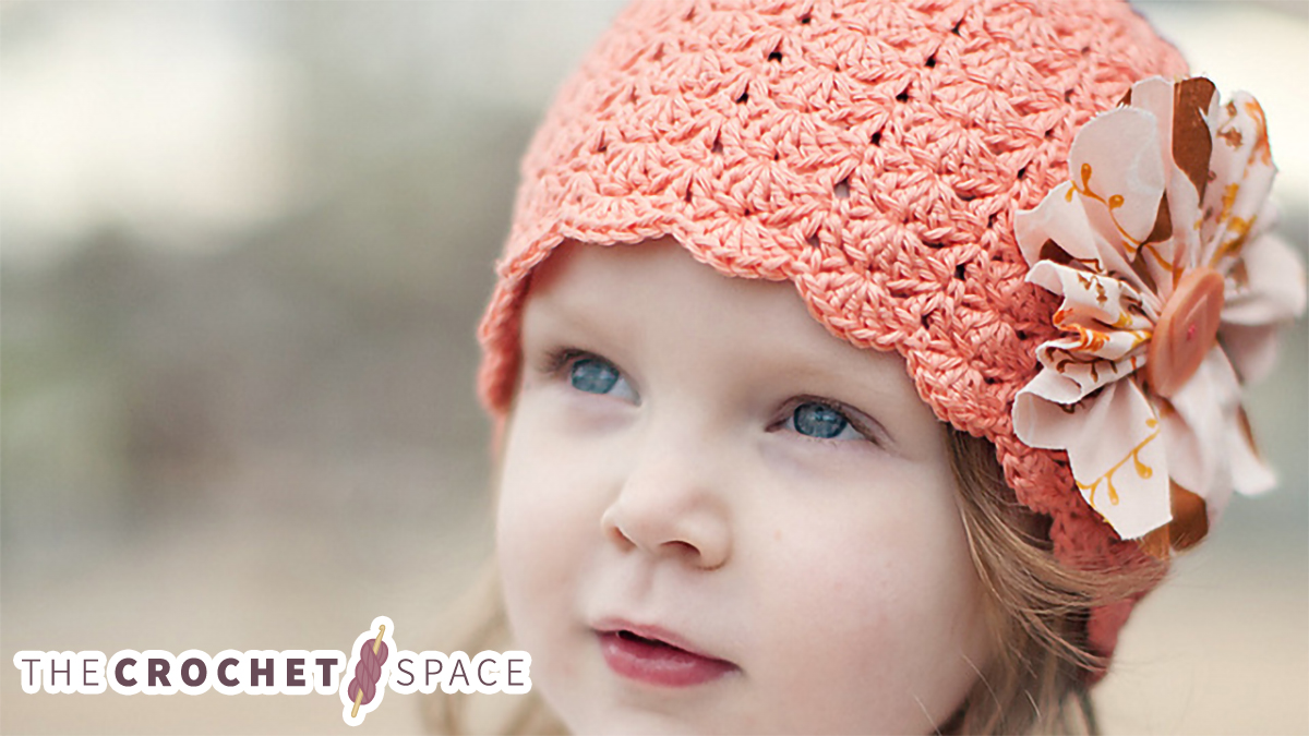 Little Sister Crocheted Beanie || thecrochetspace.com