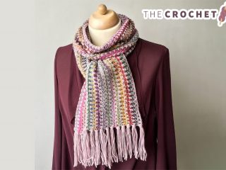 Lizzy's Lovely Crochet Scarf || The Crochet Space