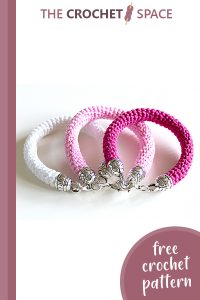 lovely crochet bangle bracelets || editor
