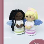 lovely crochet guardian angels || editor