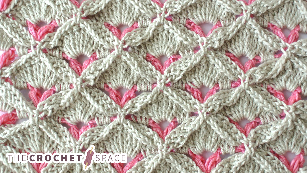 lovely crochet textured stitch || editor