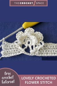 lovely crocheted flower stitch || editor