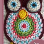 lovely crocheted owl trivet || editor