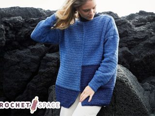 Lovely Lisbeth Crochet Sweater || thecrochetspace.com