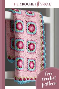 lydia crocheted baby blanket || editor