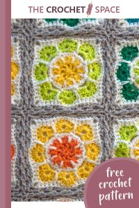 magic rainbow crocheted baby blanket || editor