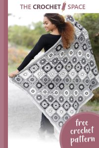 margarita crocheted blanket || editor