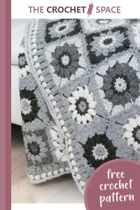 margarita crocheted blanket || editor