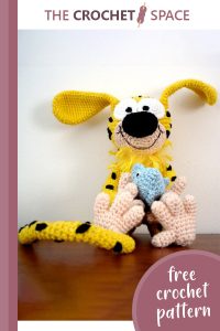 marsupilami crocheted toy || editor