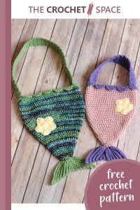 mermaids magic crochet bag || editor