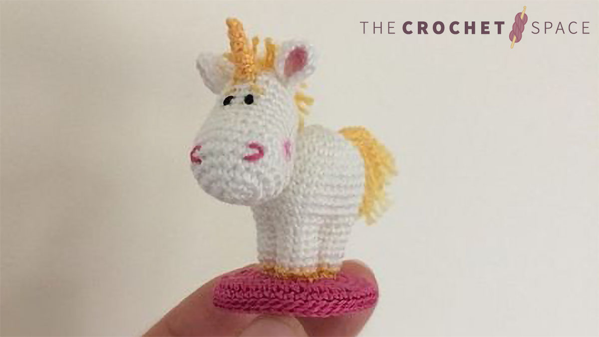 Mini Crochet Ulla Unicorn