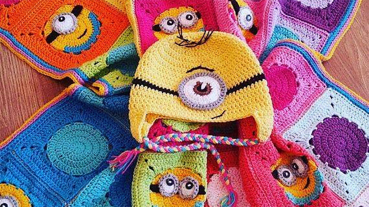 Minions Crochet Baby Blanket