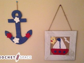 Nicely Nautical Crochet Accents || thecrochetspace.com