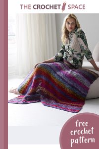 opal fruit crocheted afghan || editor