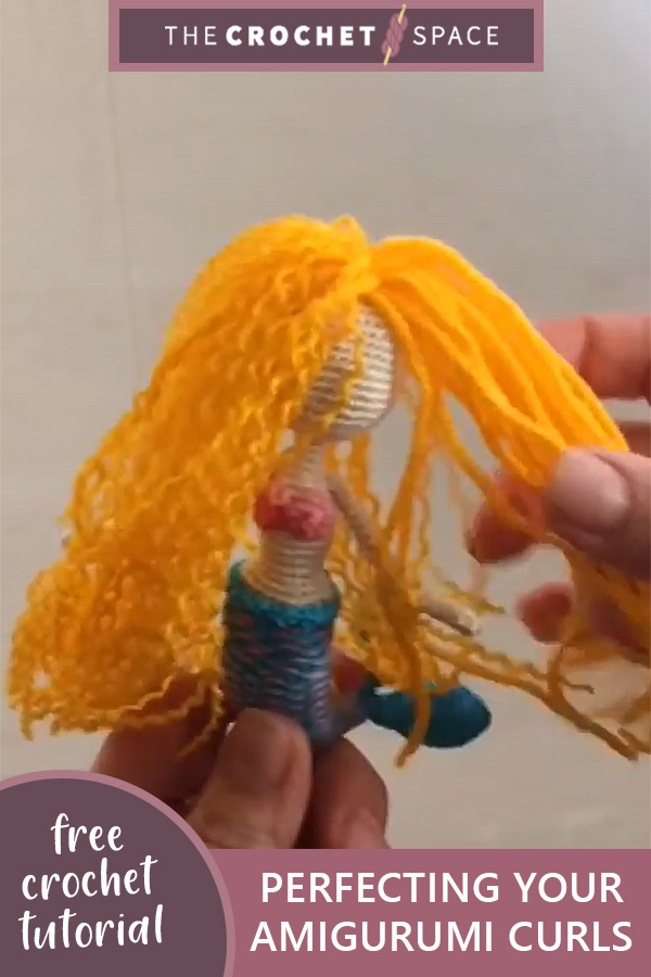 Perfecting Your Amigurumi Curls FREE Video Tutorial The Crochet Space