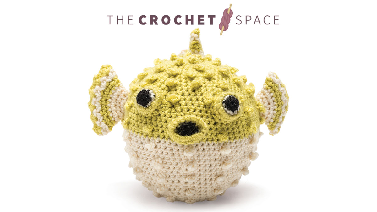 Peter Puffer Crochet Fish || thecrochetspace.com