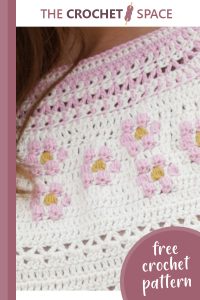 petite fleur crochet sweater || editor
