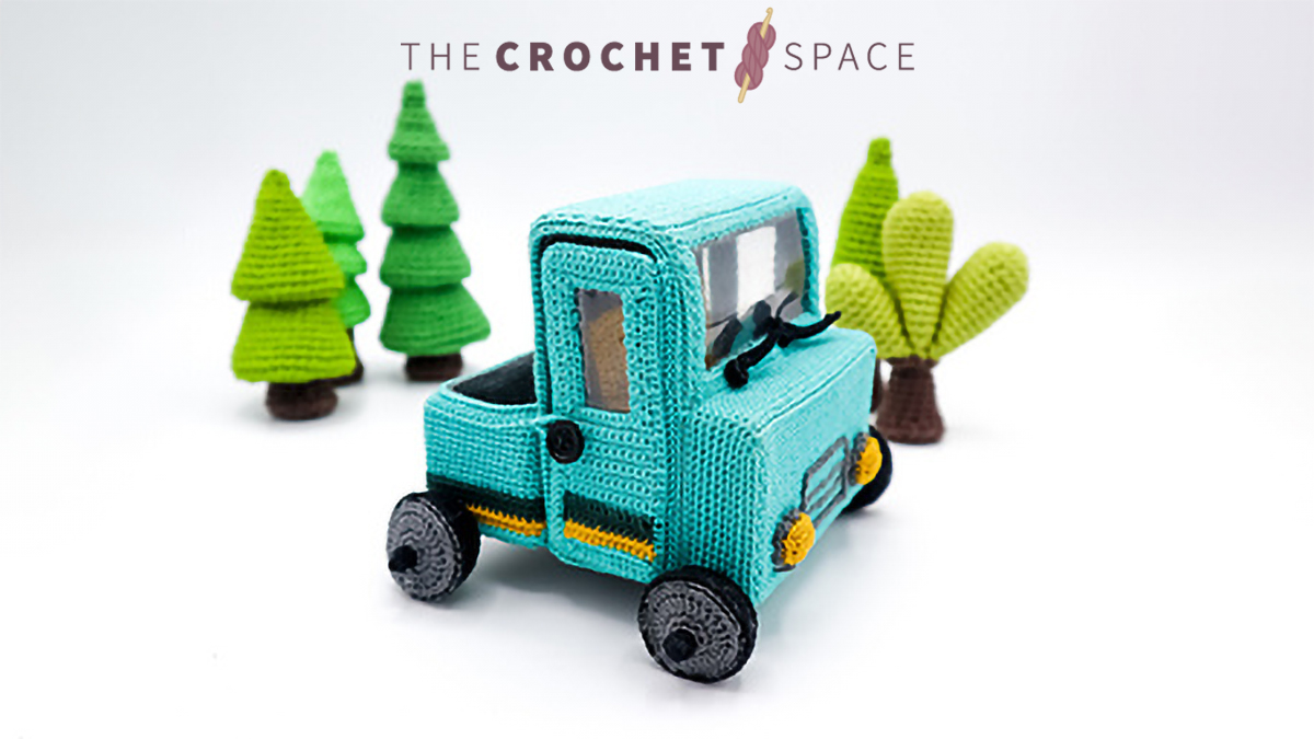 Pick Up Crochet Truck || thecrochetspace.com