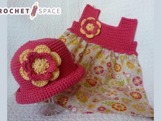 Pretty-Pixie Crochet Baby Dress || thecrochetspace.com